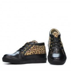 Women boots 3290 black+tigrays