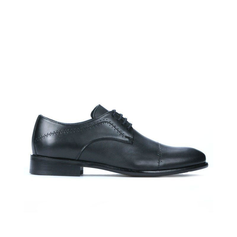 Men stylish, elegant shoes ( large size) 822m black