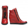 Women boots 3286 red
