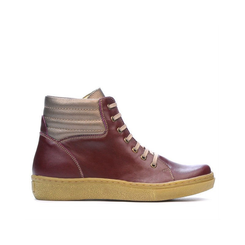 Women boots 3310 bordo combined