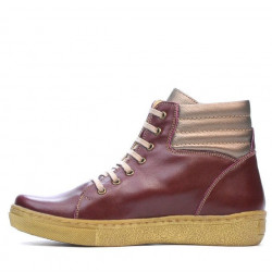 Women boots 3310 bordo combined