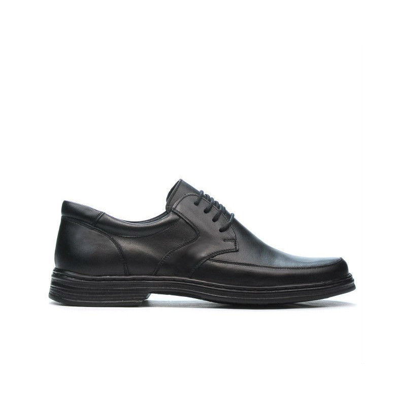 Men stylish, elegant shoes 843m black