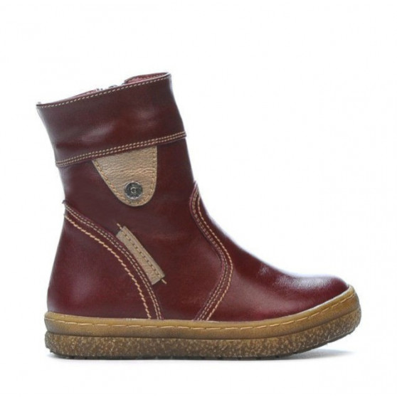 Small children boots 34c bordo+aramiu