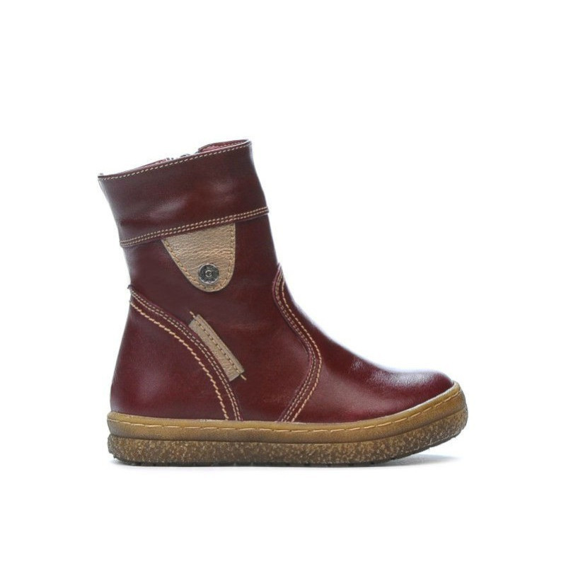 Small children boots 34c bordo+aramiu