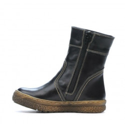 Small children boots 34c black+aramiu