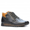 Men boots 495 black+brown