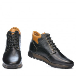 Men boots 495 black+brown