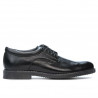 Men stylish, elegant, casual shoes 759 black