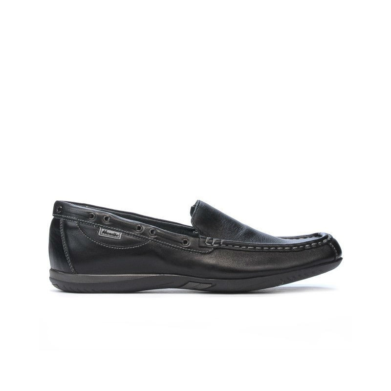 Men loafers, moccasins 719 black