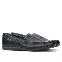 Men loafers, moccasins 719 black