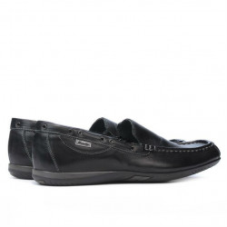 Men loafers, moccasins 719 black