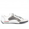 Teenagers stylish, elegant shoes 307 crep white+gray