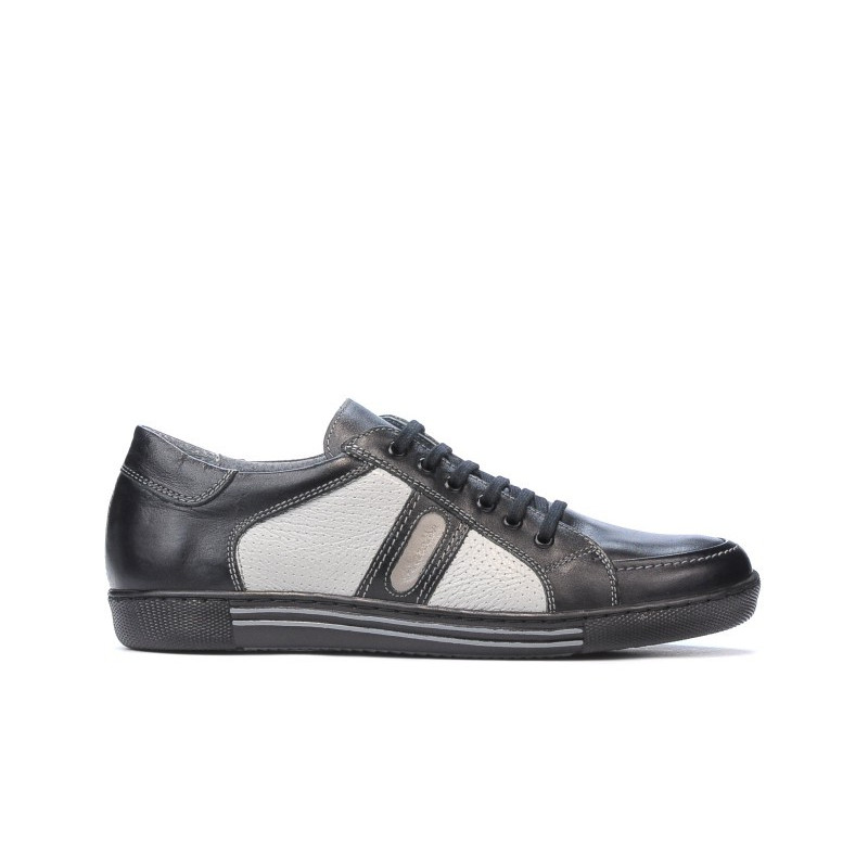 Teenagers stylish, elegant shoes 310 black+gray