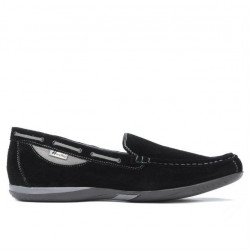 Men loafers, moccasins 719 bufo black
