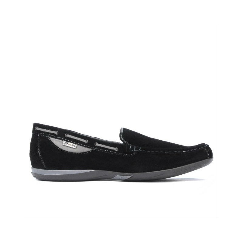 Men loafers, moccasins 719 bufo black
