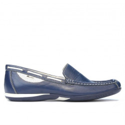 Men loafers, moccasins 719 indigo