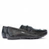 Men loafers, moccasins 737 black