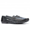 Men loafers, moccasins 737 black