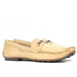 Men loafers, moccasins 737 beige