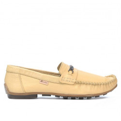 Men loafers, moccasins 737 beige