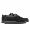 Men casual shoes 739 black velour