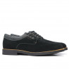Men casual shoes 739 black velour