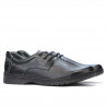 Men stylish, elegant, casual shoes 752 black