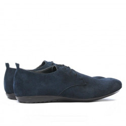 Men casual shoes 794 velour indigo-1