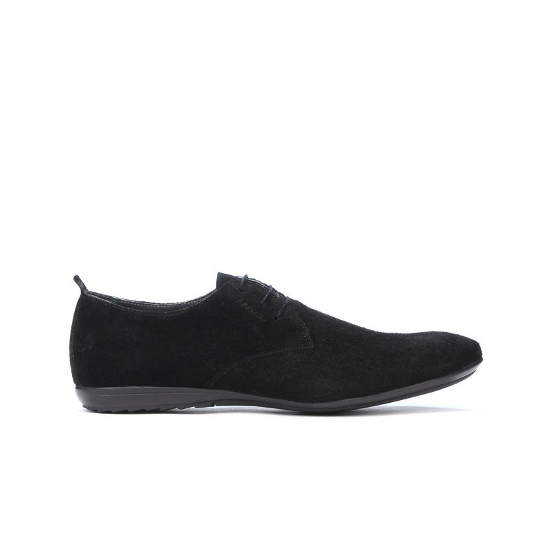 Men casual shoes 794 black velour 