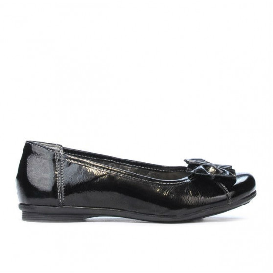 Children shoes 129 patent black