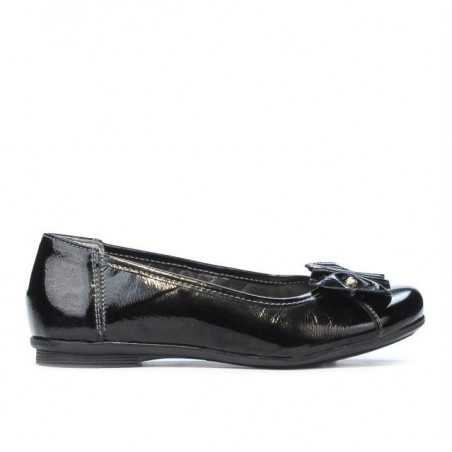 Children shoes 129 patent black