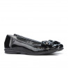 Children shoes 129 patent black