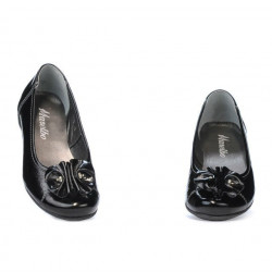 Children shoes 129 patent black