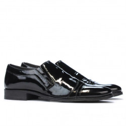Teenagers stylish, elegant shoes 389 patent black