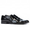 Teenagers stylish, elegant shoes 389 patent black