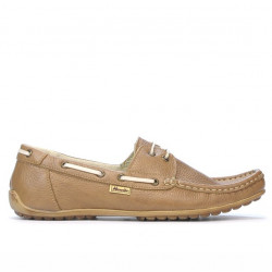 Men loafers, moccasins 778 cappuccino