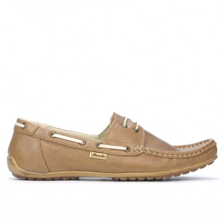 Men loafers, moccasins 778 cappuccino