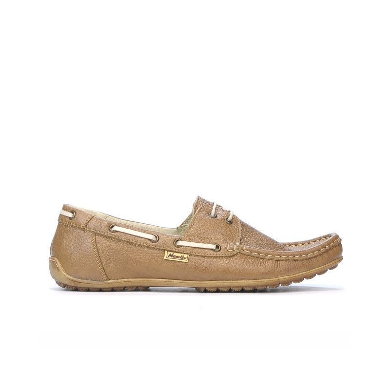 Men loafers, moccasins 778 cappuccino