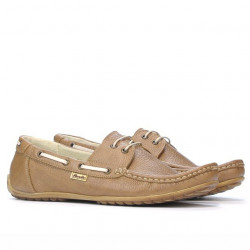 Men loafers, moccasins 778 cappuccino