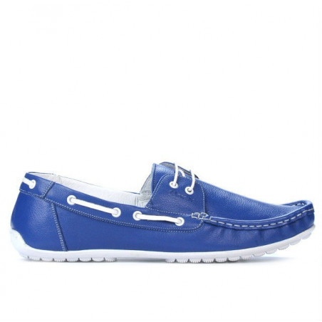 Men loafers, moccasins 778 indigo