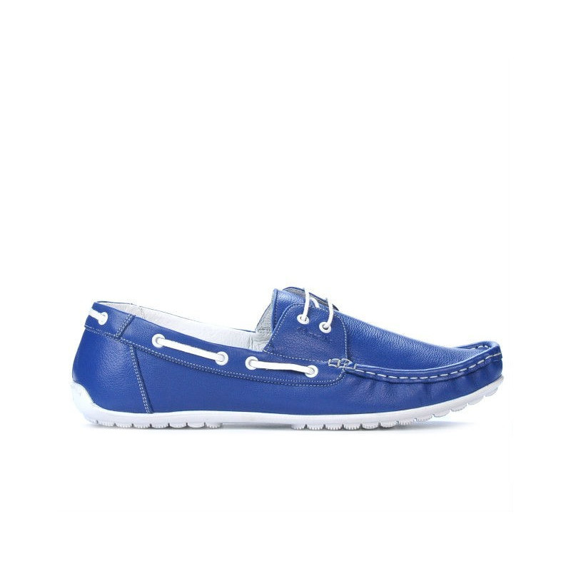 Men loafers, moccasins 778 indigo