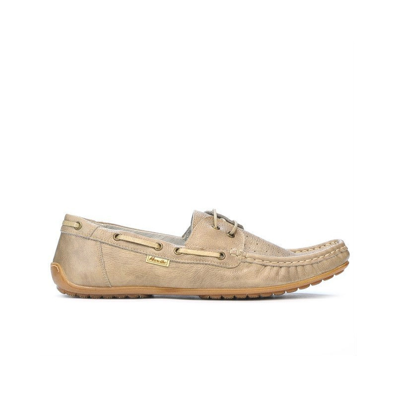 Men loafers, moccasins 778p sand perforat