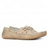 Men loafers, moccasins 778p sand perforat