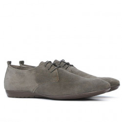 Men casual shoes 794 cappuccino velour 