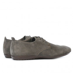 Men casual shoes 794 cappuccino velour 