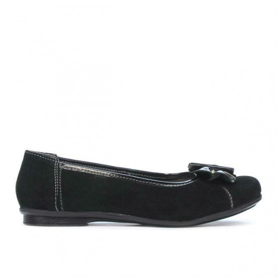 Children shoes 129 black velour