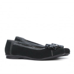 Children shoes 129 black velour