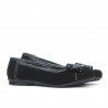 Children shoes 129 black velour