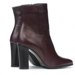 Women boots 1157-1 bordo