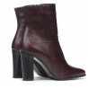 Women boots 1157-1 bordo